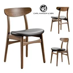 Carl Hansen CH30P chaise