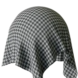 Woven Houndstooth Fabric