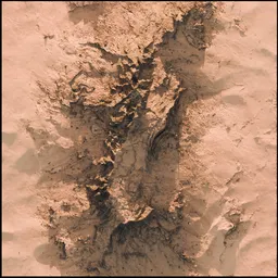 Mars Mountain Terrain