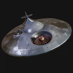 Atmospheric Flying-Saucer UFO