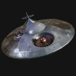 Atmospheric Flying-Saucer UFO