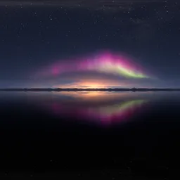 Twilight with Auroras