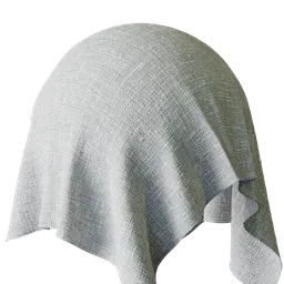 Light Grey Linen Fabric
