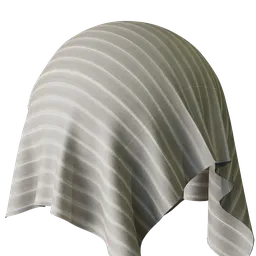 Stripe Grey Velvet