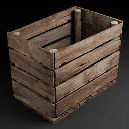 MK Wooden crate 005.