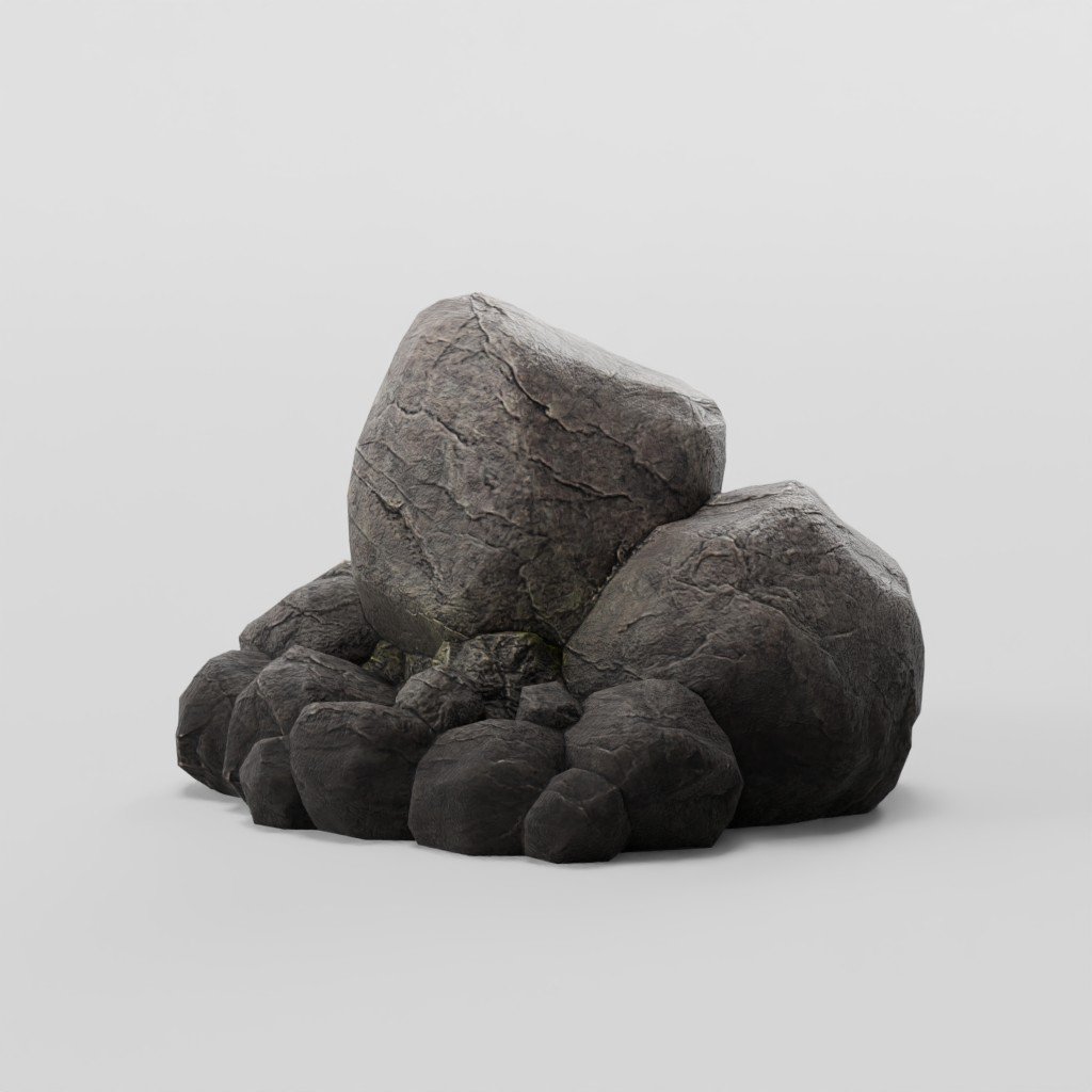 Cliff Rock 19 3d Terrain Models Blenderkit