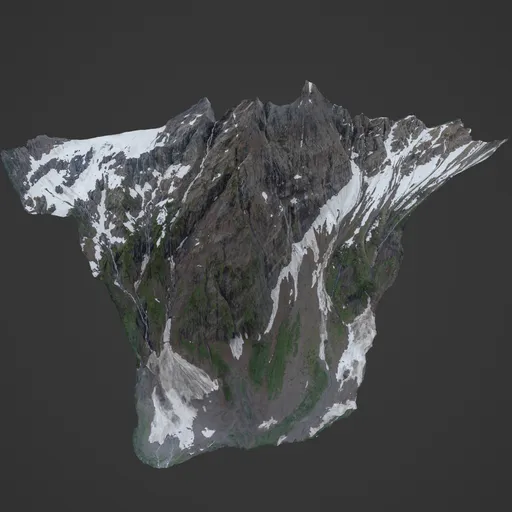 Rocky Mountain Side Photoscan