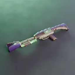 Alien Sci Fi Blaster Gun