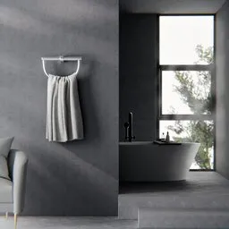 Modern Minimalist Bathroom Interior