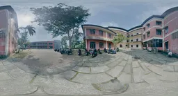 Campus Courtyard Overcast