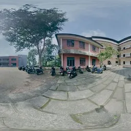Campus Courtyard Overcast