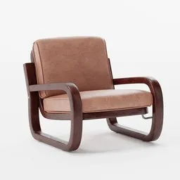 Luxurious Brown Chair