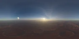 Sci-fi Aerial Planet Sky