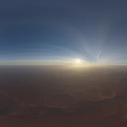 Sci-fi Aerial Planet Sky