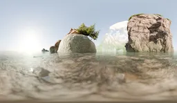 Rocky Shoreline Morning