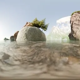 Rocky Shoreline Morning