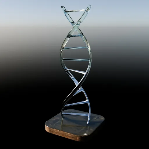 DNA Strang Sculpture