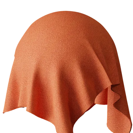 High-resolution knitted woolen fabric PBR material for 3D rendering in Blender and other software.