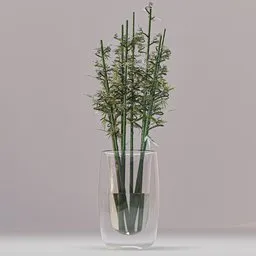 Bamboo vase tree