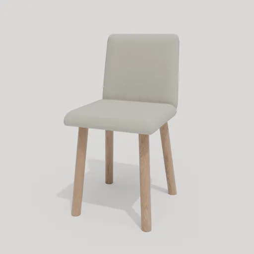 Beige Polyester Chair