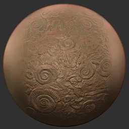 ER Fossil Brush-ammonites