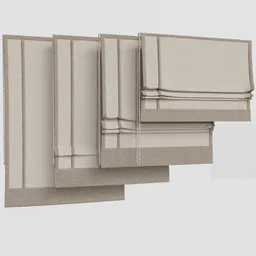 GD Roman Blinds Curtain Set