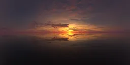 Dramatic Twilight Sunset Sky