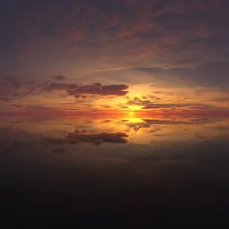 Dramatic Twilight Sunset Sky