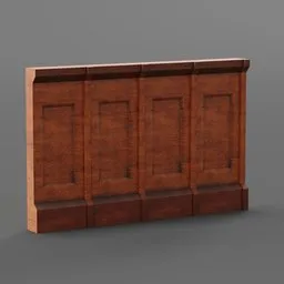 Modular Wooden Wall