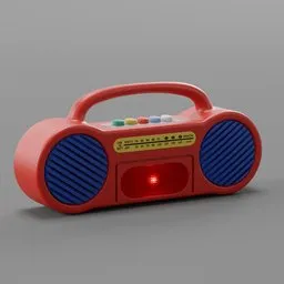 Boombox Radio Toy