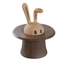 Toy rabbit in a hat