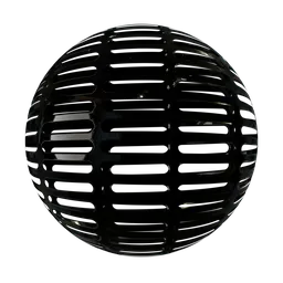 Black Metal Grill
