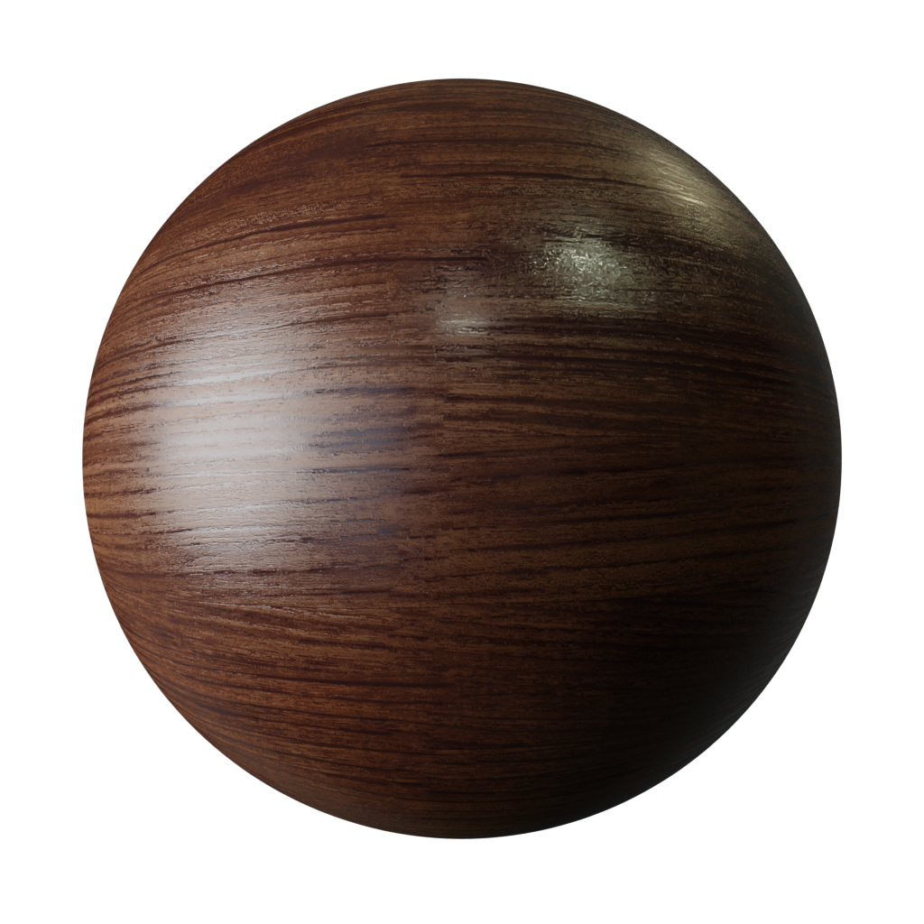 BlenderKit: Download the FREE Dark Brown Wood material