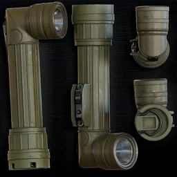 Military Angle Flashlight