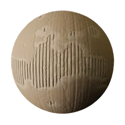 Moderately Torn Cardboard