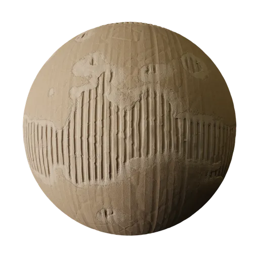 Moderately Torn Cardboard
