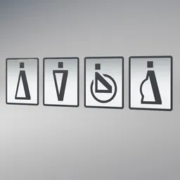 Signs of people