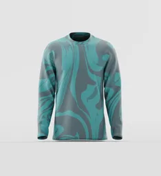 Charcoal Marble Swirl Long Sleeve