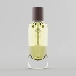 Luxury Perfume Bottle with Leather Cap