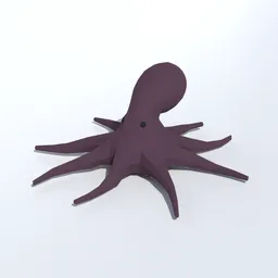 Low Poly Octopus