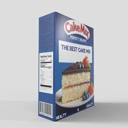 Perfect Delight Cake Mix Box
