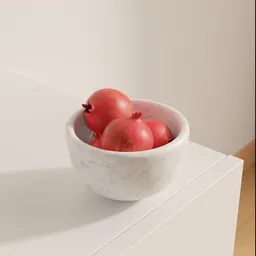Marble Pomegranate Bowl