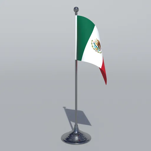 Mexico Table Flag