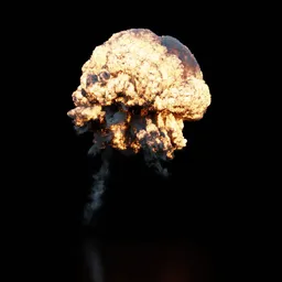 Aerial Explosion Static