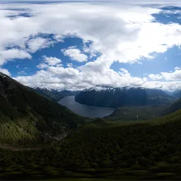 Aerial Canadian Landscape