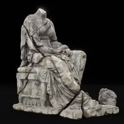 statue of Jelizaveta aleksejvna dmg