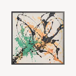 Abstract Painting Gestural-Inspired