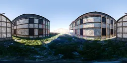 Sunny Village in Afternoon HDRi