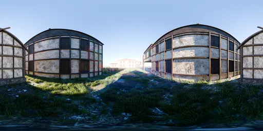 Sunny Village in Afternoon HDRi