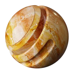 Beige Peach Onyx Marble